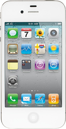 Смартфон APPLE iPhone 4S 16GB White - Мурманск