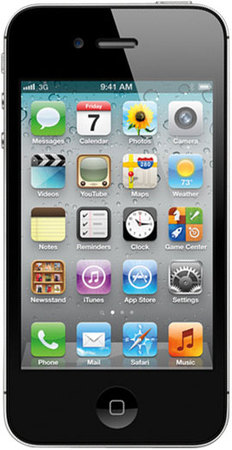 Смартфон APPLE iPhone 4S 16GB Black - Мурманск