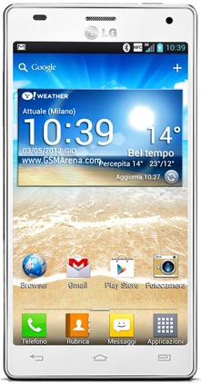 Смартфон LG Optimus 4X HD P880 White - Мурманск